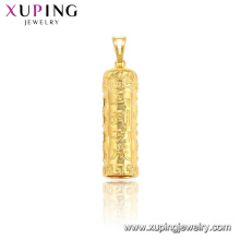 Colgante cilíndrico del carácter chino de la moda de la joyería 33955 xuping